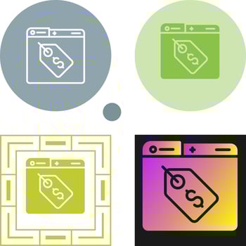 Price Tag Vector Icon