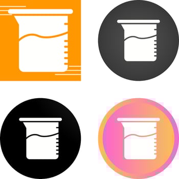 Beaker Vector Icon