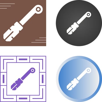Pipe Threader Vector Icon