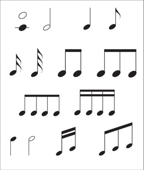 Musical instruments vector. Music instrument hand drawing vector illustration