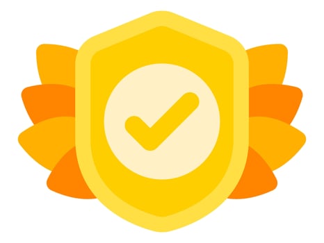 reward and badges design, achievement series victory emblem combination vector