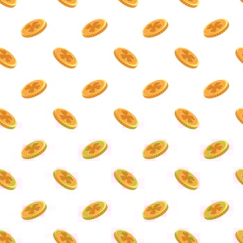 Fun and colorful St. Patrick's Day patterns vector
