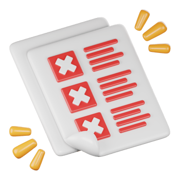 checklist 3d icon illustration png