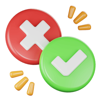 quality control 3d icon illustration png