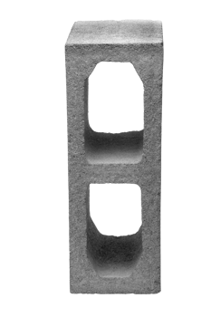 concrete block on cutout background png