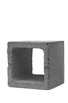concrete block on cutout background png