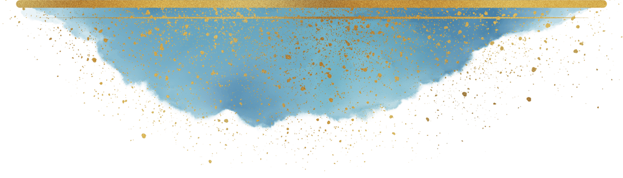 Liquid glitter frame png