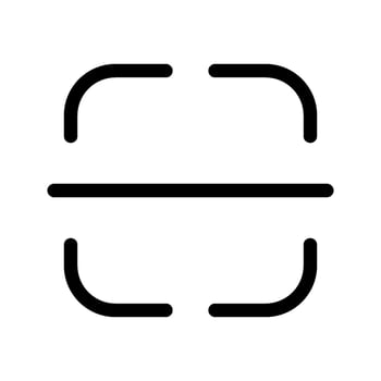 Scan Icon Vector Symbol Design Illustration