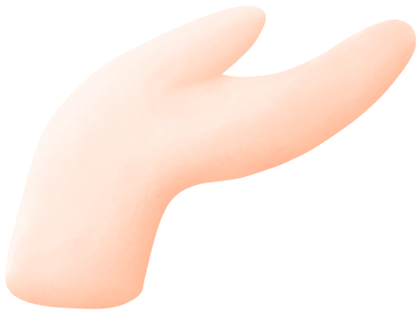 Hand for holding things png