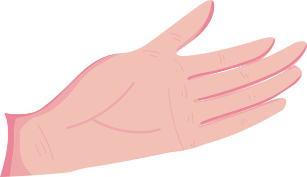 part of the body of the hand png