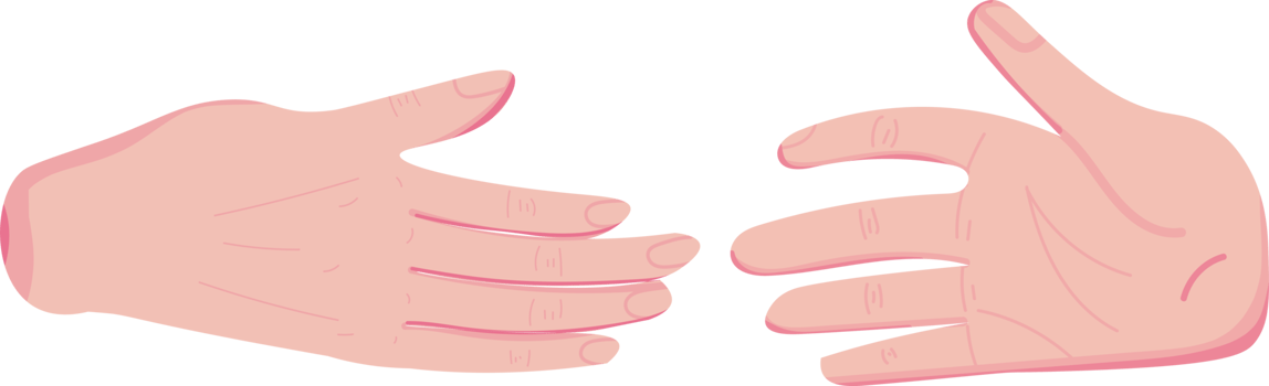 handshake gesture illustration png