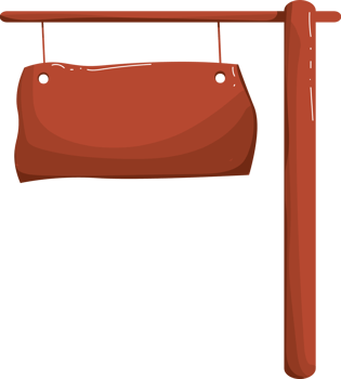 wooden rustic sings in arrow of direction png