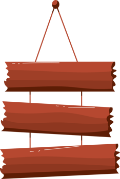 blank square, round, rectangular signboards with arrows pointing direction or name png