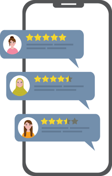 application rating concept, technology, customer satisfaction, review, ui and ux, social media png
