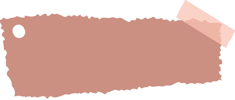 Notepaper on textured paper png