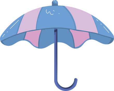 Umbrella in the Rainy Weather png