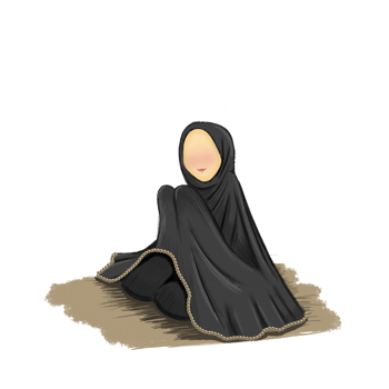 little muslim kid show pray pose and feel peace png