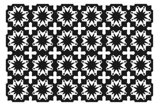 Islamic Geometric Pattern. Abstract mandala. Ethnic decorative element. Islam, Arabic, Indian, and Ottoman motifs vector