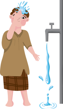 How to Perform Ablution Steps png