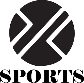 Sport logo vector black color 33