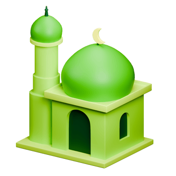 islamic mosque icon, transparent background png