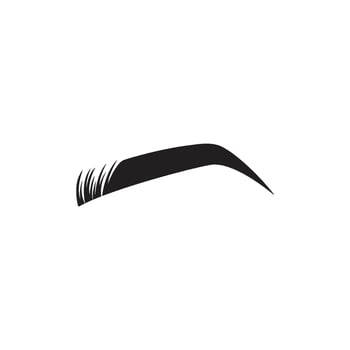 eyebrow icon vector