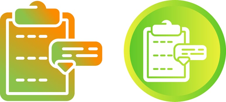 Speech bubble Vector Icon