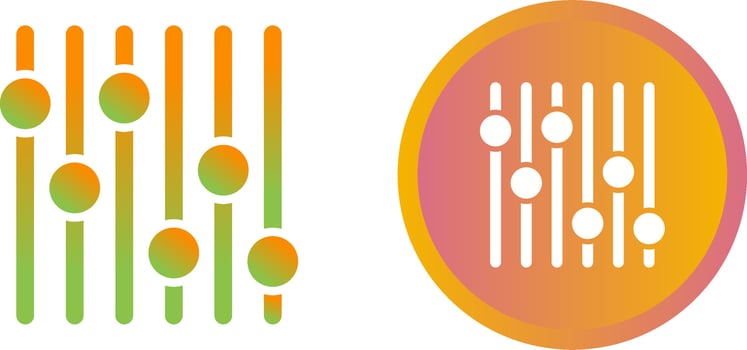 Sliders Vector Icon