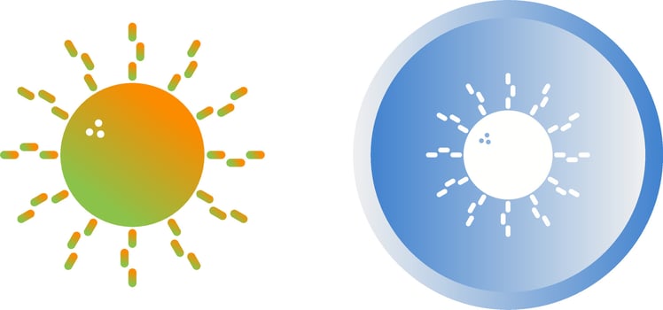 Sun Vector Icon