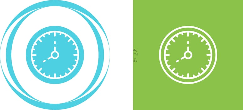 Clock Vector Icon