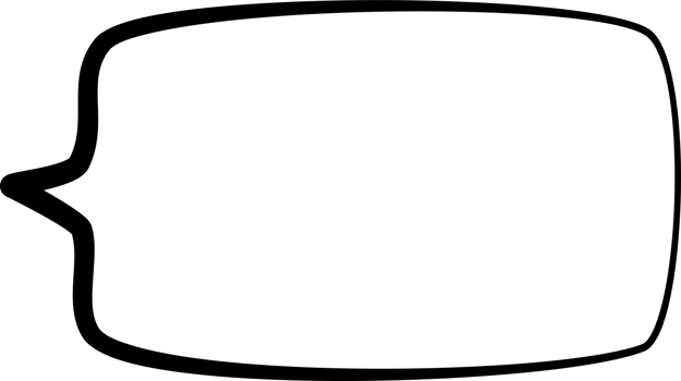 Black and white color speech bubble balloon, icon sticker memo keyword planner text box banner, flat png transparent element design