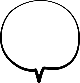 Black and white color speech bubble balloon, icon sticker memo keyword planner text box banner, flat png transparent element design