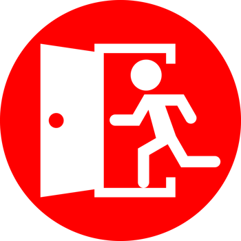 escape emergency exit icon png