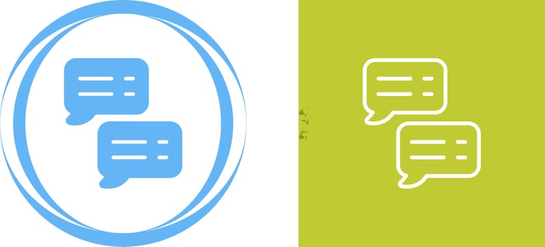 Chat Bubble Vector Icon
