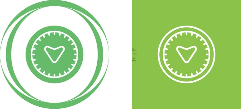 South Vector Icon