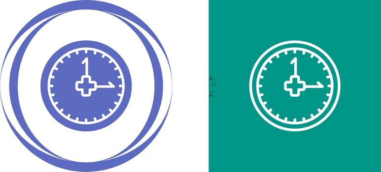 Clock Vector Icon