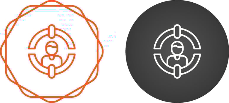 Customer Segmentation Vector Icon