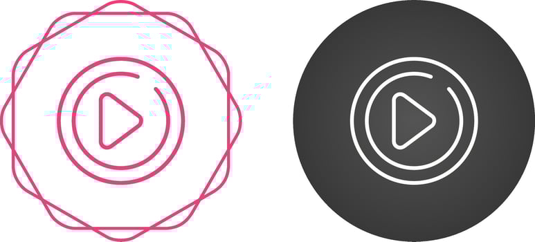 Play Circle Vector Icon