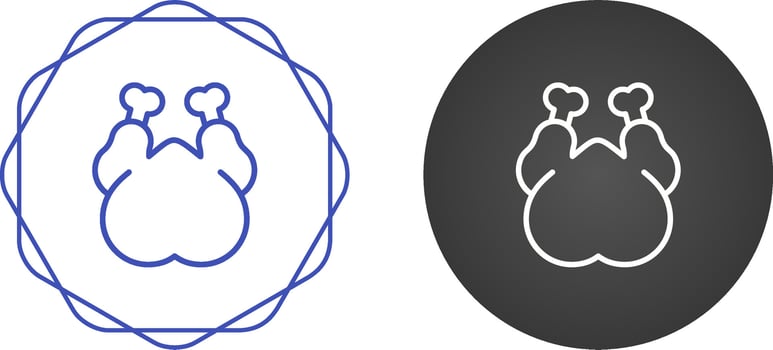 Chicken Vector Icon