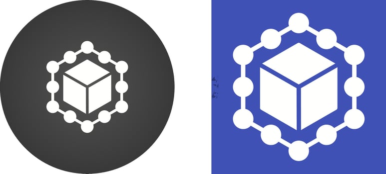 Supply Chain Management Vector Icon
