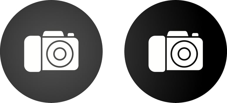 DSLR Camera Vector Icon