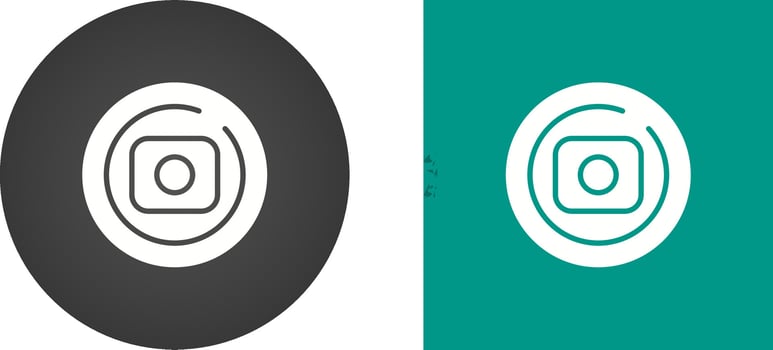 Record Circle Vector Icon