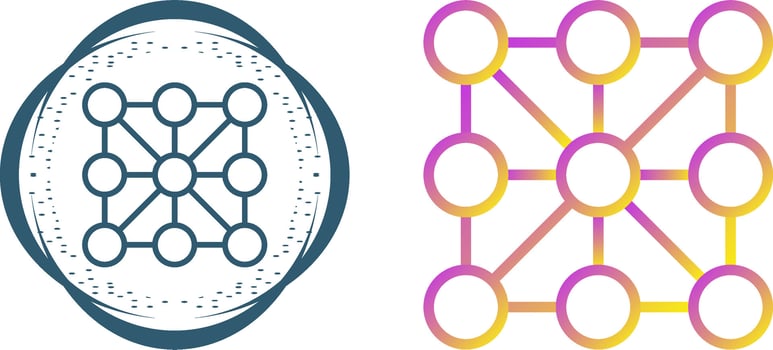 Association Rules Vector Icon