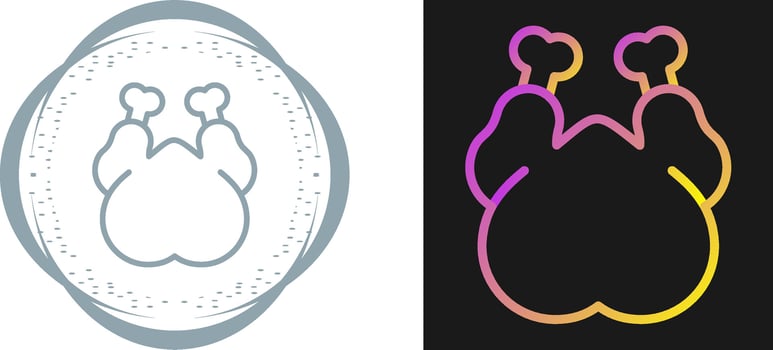 Chicken Vector Icon