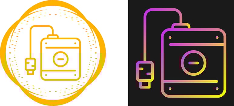 Hard Drive Vector Icon