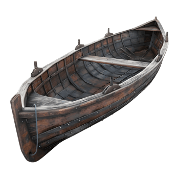 AI generated Vintage Ocean Boat or Ship on Transparent background - Ai Generated png