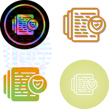 Document Compliance Vector Icon