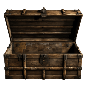 old wood box png