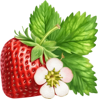 AI generated Watercolor painting of Strawberry. png