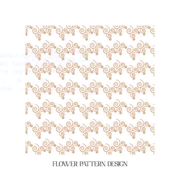 pattern with flowers vector